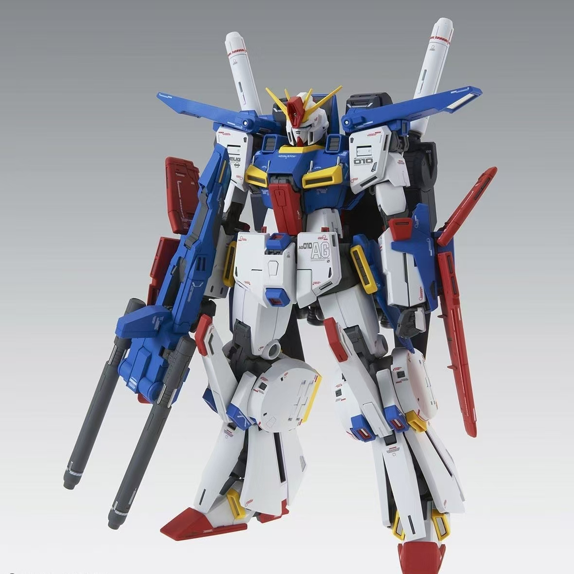 异星电镀 MG 1/100 ZZ高达 VER.KA卡版  卡ZZ高达拼装模型