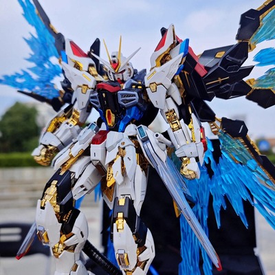 异星电镀 五金MGEX强袭自由高达 强袭自由电镀版限定版