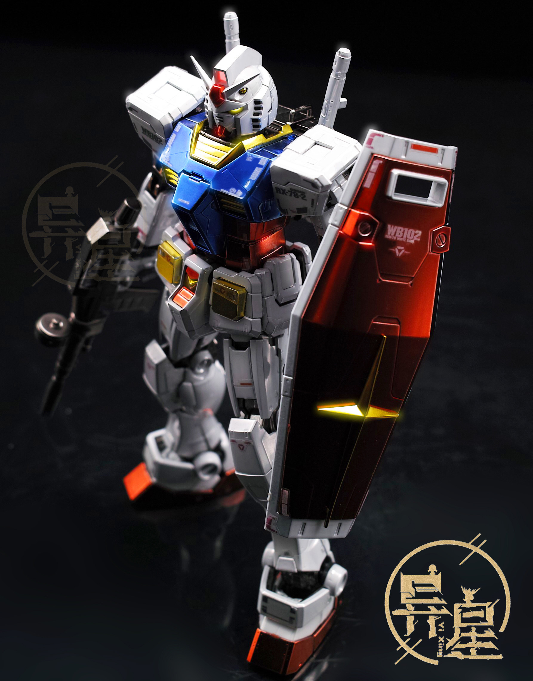 万代 rg78 rg元祖 头号玩家 元祖电镀版 元祖限定版 头号玩家