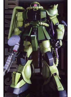 异星电镀  PG 1/60 MS-06F Zaku II 绿扎古 扎古2  拼装模型