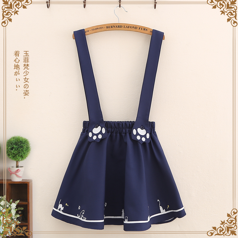 促销初中高中学生背带裙夏装吊带半身裙短裙可爱学院风少女裙薄|msdalam kategori Butik wanita / wanita, skirt - dari Buy2taobao.com untuk memberikan perkhidmatan ejen Taobao profesional membeli