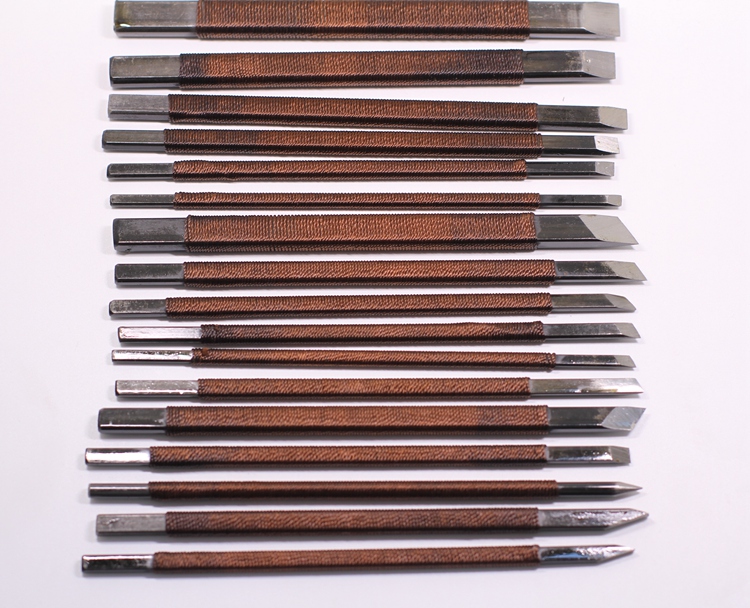 吴昌硕锰钢篆刻刀工具刀刻章刀