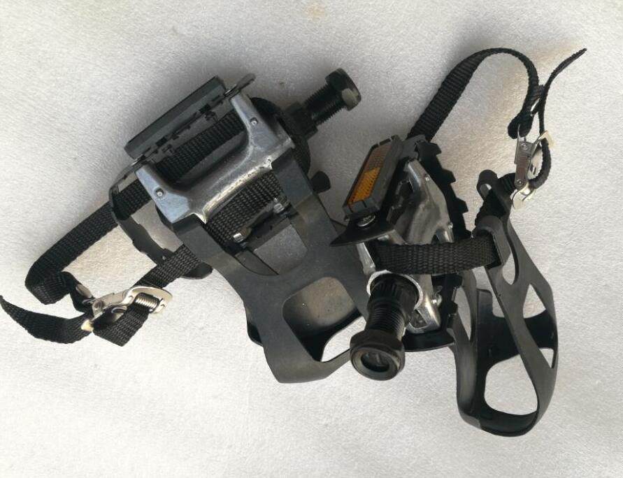 家用动感单车脚蹬 家用单车脚踏 健身车脚蹬 单车踏板 一对价格