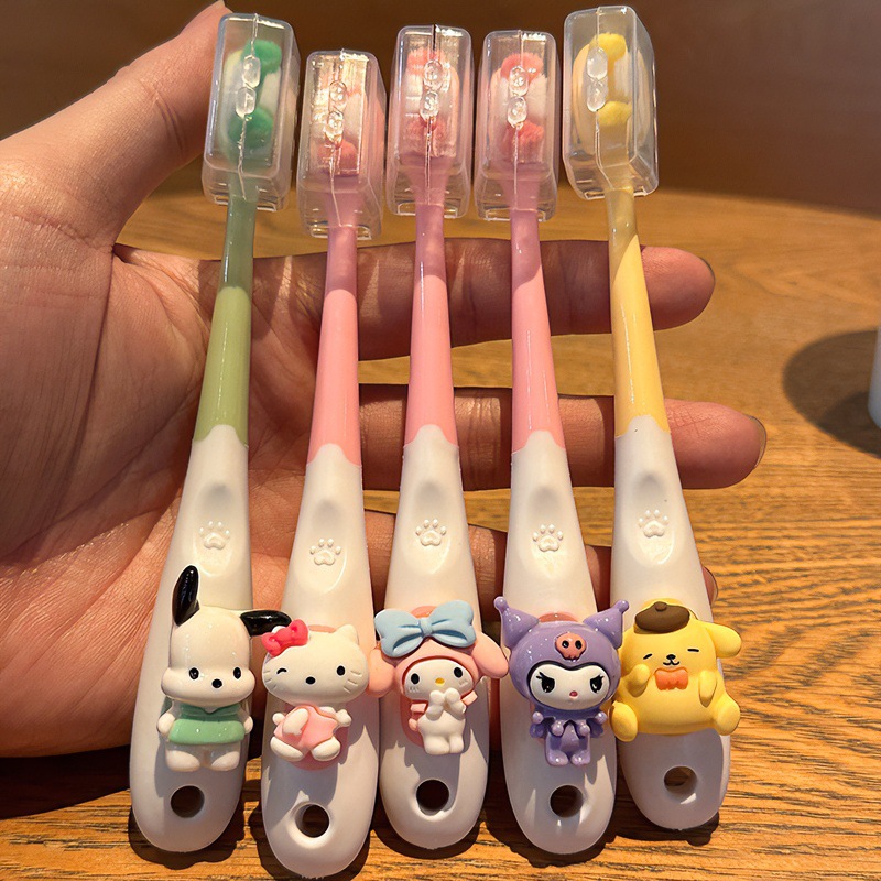 儿童牙刷6到12岁换牙期宝宝软毛旅行便携装小孩专用用3口腔清洁