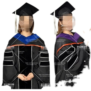 香港岭南大学学士服 硕士服 博士服 岭南大学毕业服 学术服校长服