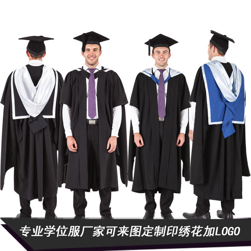 澳大利亚澳洲堪培拉大学硕士服学士服来图定制