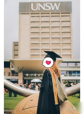 澳大利亚新南威尔士大学学士服澳洲毕业礼服 SouthWal UNSW硕士服