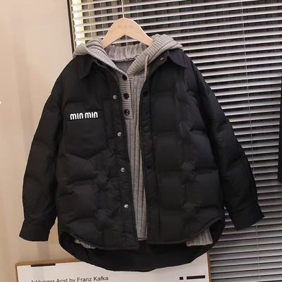 男童新款冬季轻薄羽绒服