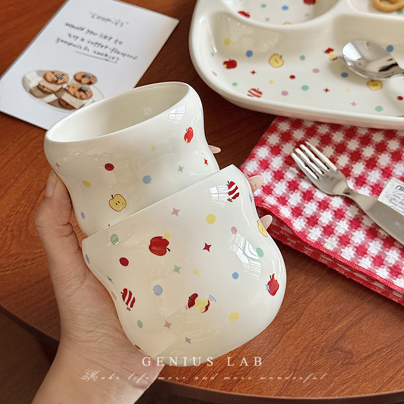 大小两款容量/可作亲子杯使用