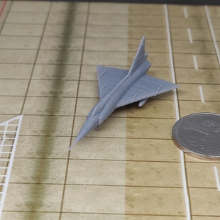 F102截击机 树脂白模 1/350/700飞机战机微缩模型 AC036