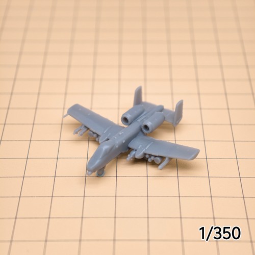A10疣猪攻击机 树脂白模 1/350/700飞机战机微缩模型 AC018