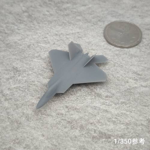 F22猛禽隐身战机 树脂白模 1/350/700飞机战机微缩模型 AC034