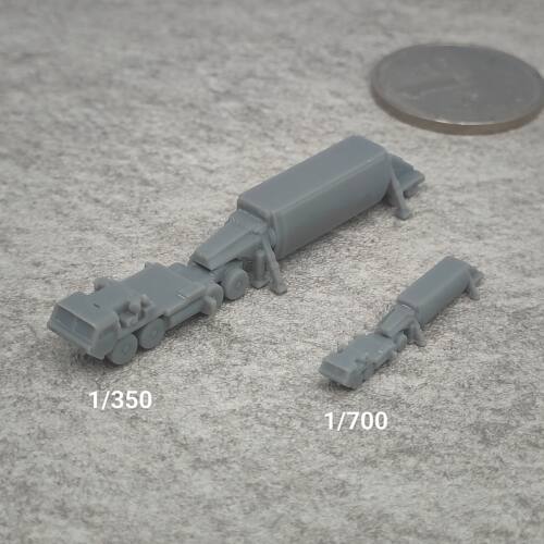萨德雷达系统 树脂白模 1/350/700坦克战车微缩模型 TK191