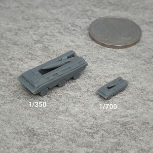 9K79圆点战术导弹 树脂白模 1/350/700坦克战车微缩模型 TK606