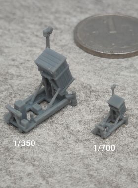 铁穹防空系统 树脂白模 1/350/700坦克战车微缩模型 TK112