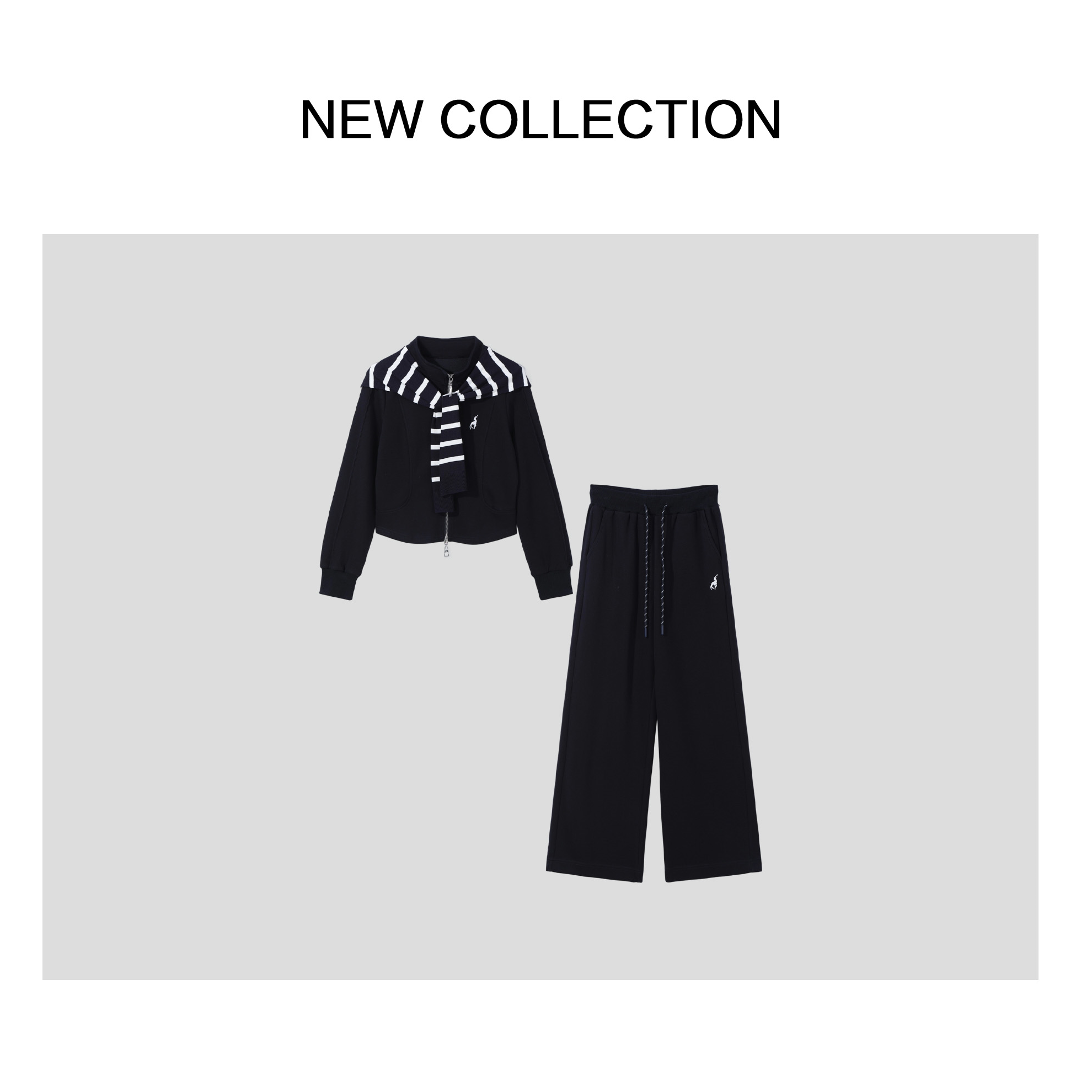 D5536010女装甜美清新上衣时尚套装通勤休闲风-36010