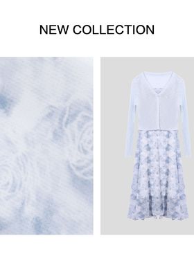 夏季百搭气质清新优雅连衣裙 L5F26101