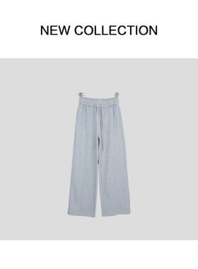 新款休闲灰色宽松运动裤 K1518008B -8008