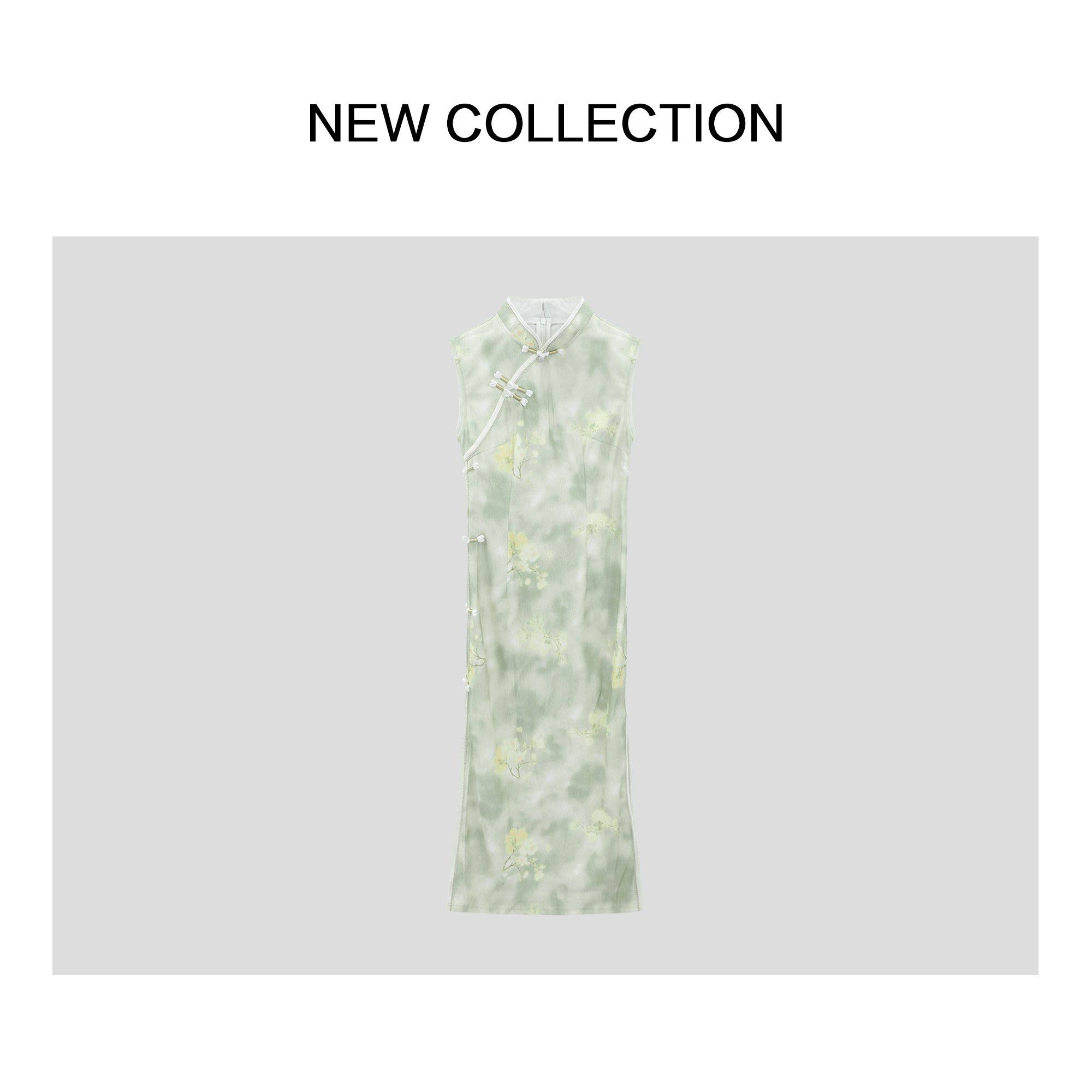 夏季休闲复古静奢连衣裙 L1528095-8095