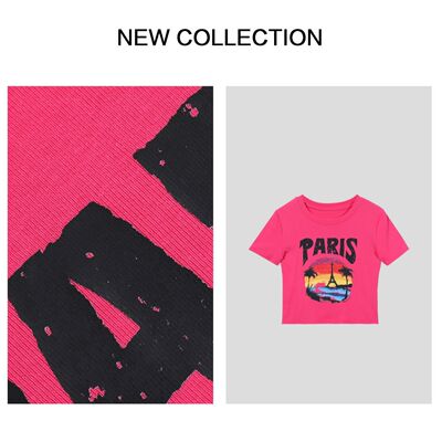 T1F26135时尚百搭短袖T恤