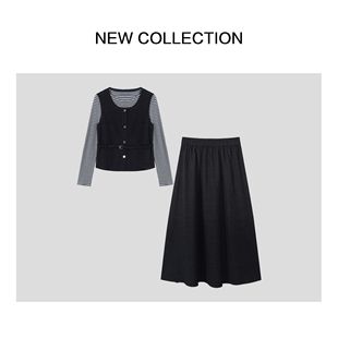 D5536019时尚 6019 潮流设计感套装