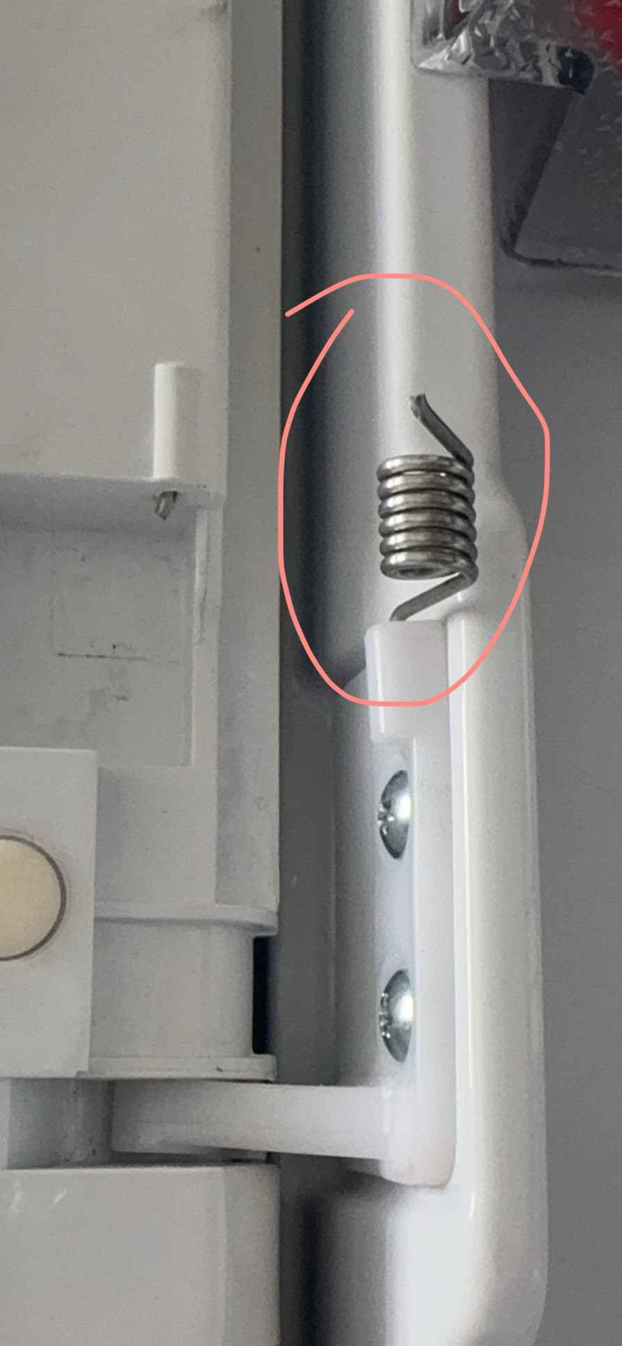 卡萨帝冰箱门弹簧 海尔冰箱门弹簧门 BCD-435WDCAU1 立梁挡板弹簧