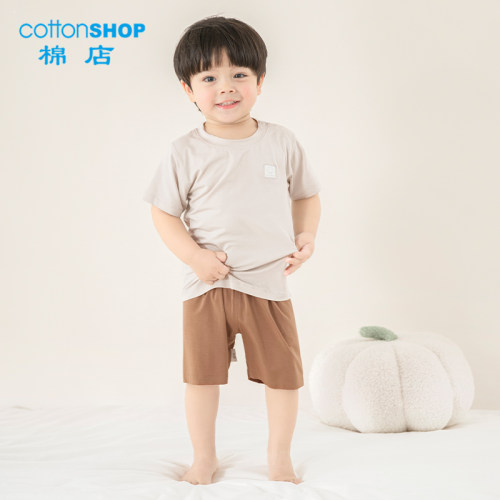 兰精短裤睡衣套装莫代尔夏季