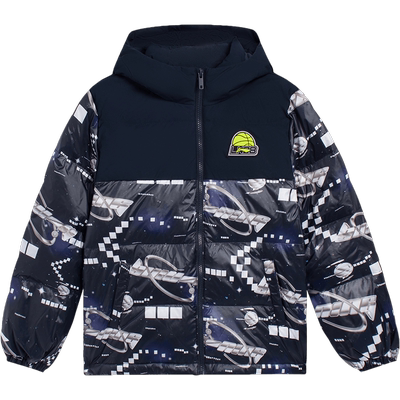 李宁儿童连帽羽绒服男童轻便保暖