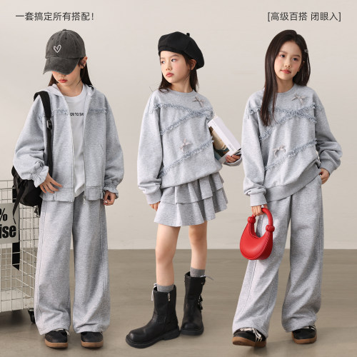 NORNOR女童休闲套装秋季