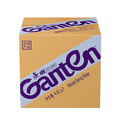 景田饮用天然泉水4.6升/L*4桶大桶水整箱泡茶家庭饮用水包邮