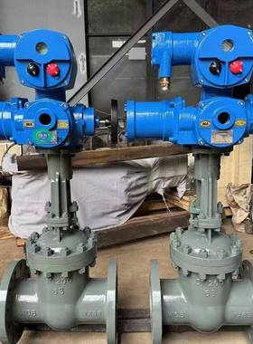 MA标志660电动闸阀ZB941H-10CDN150远程控制4-20mA手电两用ZBK0