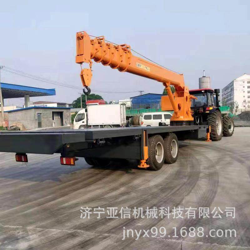 拖拉机平板改装四驱随车吊拖拉机牵引自卸液压吊旋转拖拉机吊,搬运/仓储/物流设备,其他起重搬运设备,淘宝优惠券,粉丝福利购,淘宝优惠卷