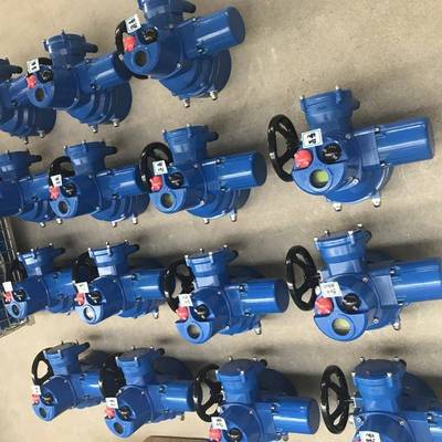 Q100电动阀门非入侵式智能一体化部分回转执行机构HQT100