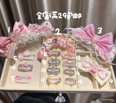 原创宠物发夹BB夹马尔济斯梳夹青蛙夹狗狗头饰狗狗发箍蝴蝶结