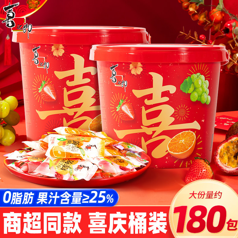 喜之郎1.8kg蒟蒻果冻桶6口味图片