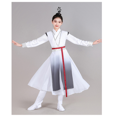 壮志少年行舞蹈服汉服古典演出服