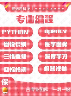 Python代做医学图像分割处理深度学习语义分割目标检测分类影像学