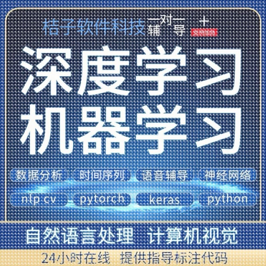 Python代编程深度学习神经网络自然语言处理数据预测知识图谱接单