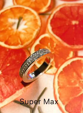 韩国进口重工微镶锆石小众925