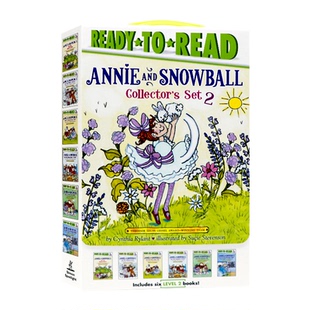 Ready-to-Read系列 安妮和雪球系列6本盒装 英文原版 Annie and Snowball Collector's Set 2准备读英语分级阅读 level 2 平装绘本
