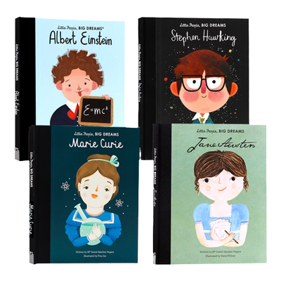 小人物大梦想系列4册英文原版