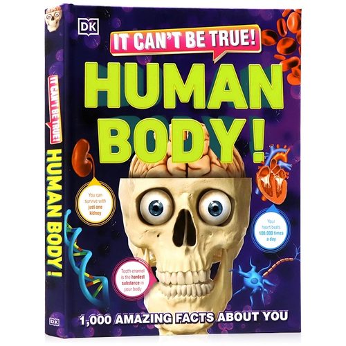 不是真的吧，人体英文原版