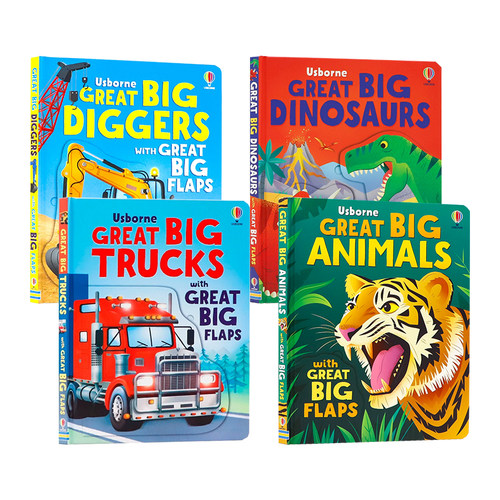 Usborne出品超大型卡车/挖土机