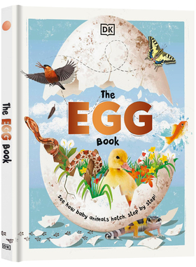 DK出品 各种蛋类百科全书英文原版 The Egg Book 动物蛋类科普百科知识全彩插图图解书籍中小学青少年读物进口英语精装版