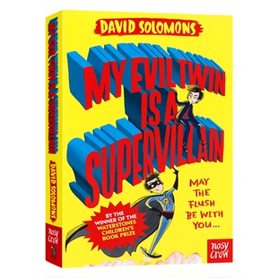 邪恶的我是超级大反派英文原版My Brother is a Superhero 5 My Evil Twin Is A Supervillain 我想成为超级英雄系列 戴维所罗门斯