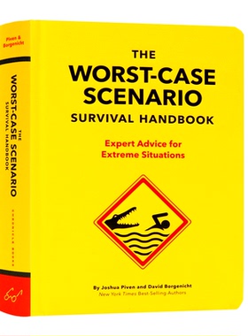 危难求生手册 英文原装进口 The Worst-Case Scenario Survival Handbook 求生手册图文结合 覆盖流沙 鲨鱼 短吻鳄等经典户外场景