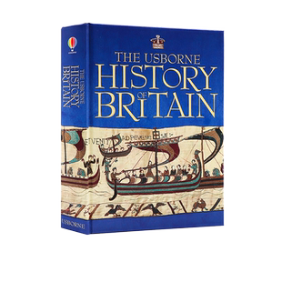 Usborne出品大英百科历史书英文原版 The Usborne History of Britain 中小学生英国历史科普百科精装收藏版全彩插图进口图书