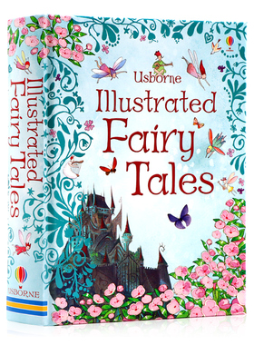 英文原版绘本 Usborne Illustrated Fairy Tales 精装版 童话故事全彩插画版 安徒生格林兄弟精选图画书 儿童学生课外阅读