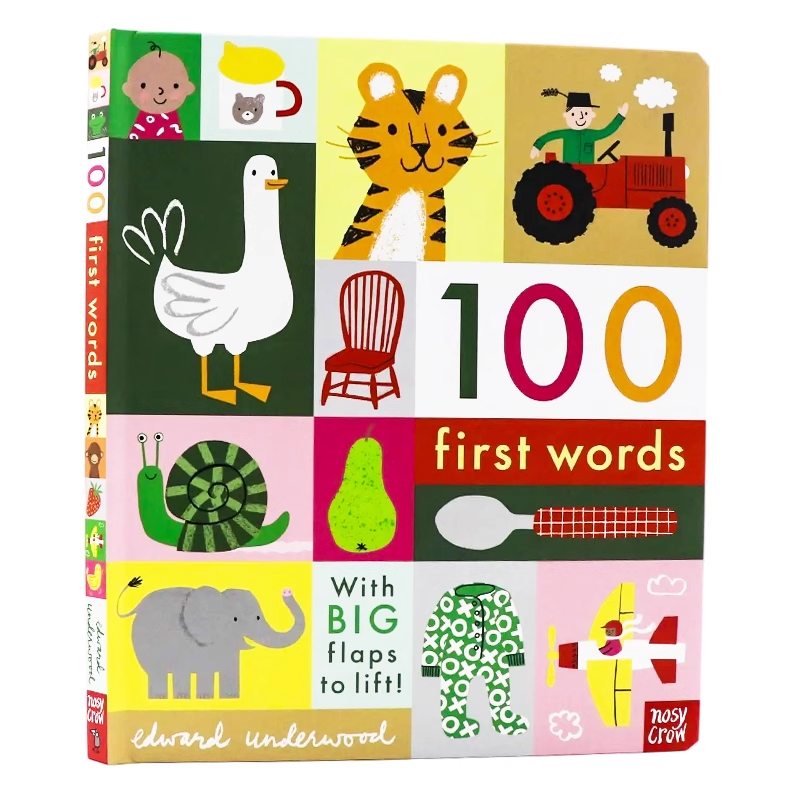 第100个单词英文原版绘本