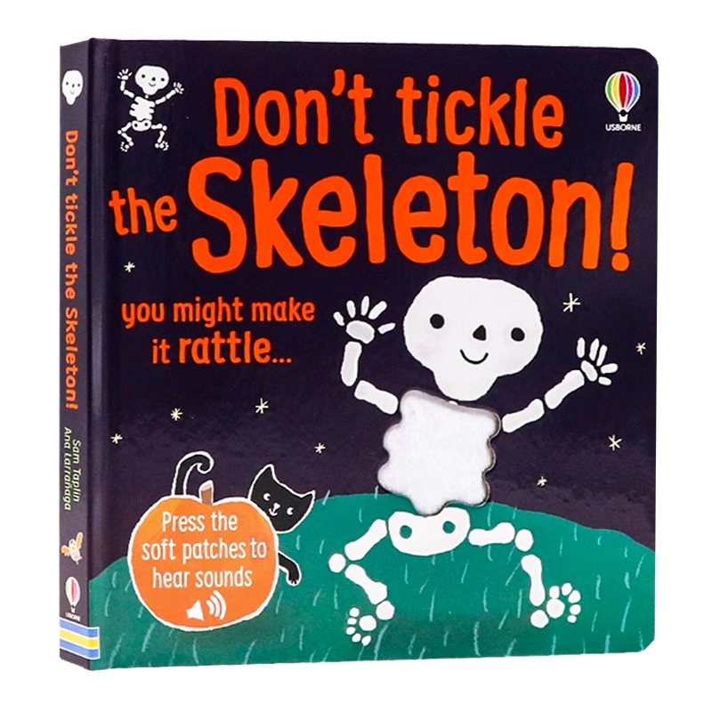 Usborne出品别挠骷髅痒痒英文